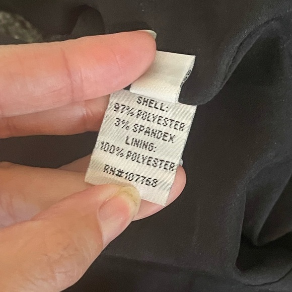 PARAMETER Black Satin Corset Adjustable Straps, Boning Structure Hook Eye Sz 2 - Picture 9 of 10